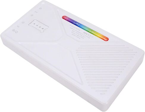 ضوء فيديو LR225 RGB LED، 225 خرزة LED CRI 95+ لوحة إضاءة كاميرا محمولة، 4000 مللي أمبير قابلة لإعادة الشحن مع 8 تأثيرات إضاءة و6 ألوان RGB، حامل حذاء بارد in Kuwait
