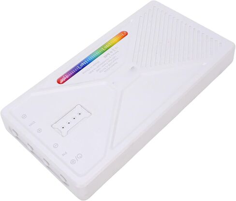 ضوء فيديو LR225 RGB LED، 225 خرزة LED CRI 95+ لوحة إضاءة كاميرا محمولة، 4000 مللي أمبير قابلة لإعادة الشحن مع 8 تأثيرات إضاءة و6 ألوان RGB، حامل حذاء بارد in Kuwait