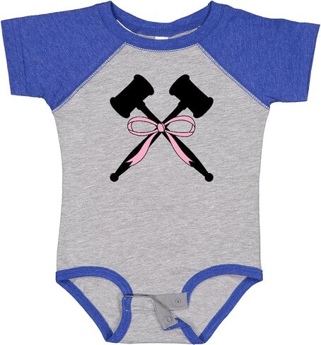 inktastic Girls Future Lawyer Judge Pink Bow Baby Bodysuit in Saudi Arabia
