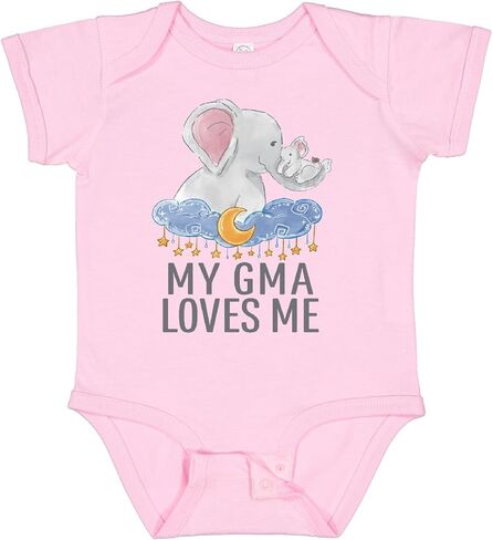 Inktastic I Love My GMA Baby Bodysuit in Kuwait