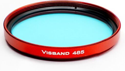 TruColor VISBand 485، مرشح ممر النطاق المرئي، يحجب الأشعة فوق البنفسجية والأشعة تحت الحمراء للكاميرات المحولة كاملة الطيف، ويستعيد اللون الطبيعي للتصوير اليومي والمنتج والتصوير العام (49 مم) in Kuwait