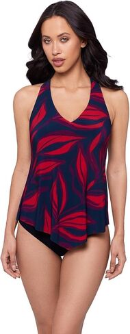 MagicSuit Women's Swimwear Rossobleu Taylor Underwire Tankini Top Separate, Multi, 14 in Saudi Arabia