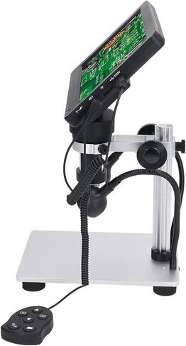 مجهر رقمي USB، شاشة LCD عالية الدقة 7 بوصة، 13 لغة تدعم 12 ميجابكسل in Kuwait