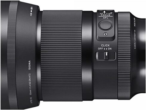 عدسة سيجما 50 مم F1.4 DG DN Art لكاميرات سوني E-Mount كاملة الإطار بدون مرآة 315965 حزمة مع حقيبة ظهر للتصوير الفوتوغرافي ديكو جير + مجموعة مرشح FLD وملحقات مستقطب الأشعة فوق البنفسجية in Kuwait