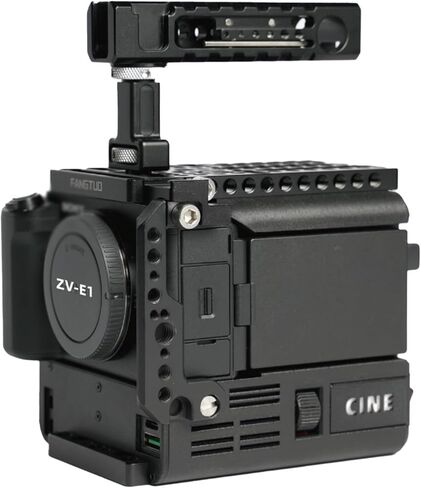 Fangtuo E1V عدة هيكل قفصي الشكل للكاميرا وحدة توسيع cineback لكاميرا Sony ZV-E1 in Kuwait