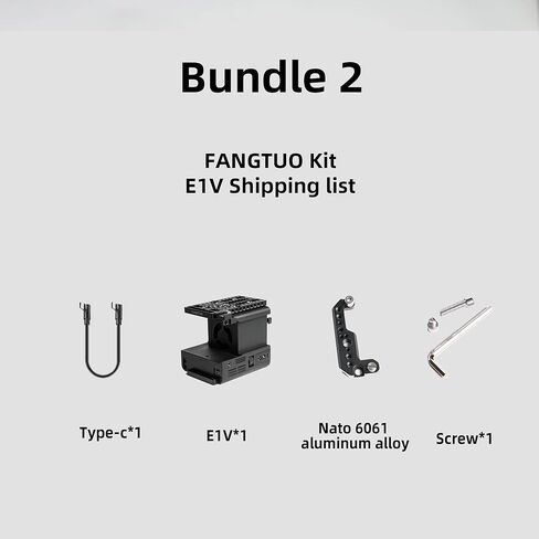 Fangtuo E1V عدة هيكل قفصي الشكل للكاميرا وحدة توسيع cineback لكاميرا Sony ZV-E1 in Kuwait
