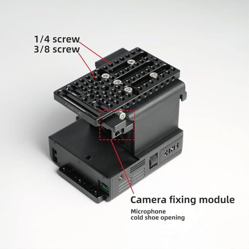 Fangtuo E1V عدة هيكل قفصي الشكل للكاميرا وحدة توسيع cineback لكاميرا Sony ZV-E1 in Kuwait