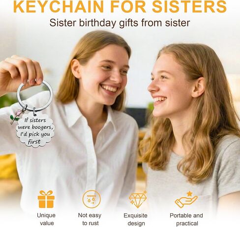 هدايا عيد الميلاد أخت Ijuqi من الأخوات - هدايا عيد ميلاد مفاتيح Big Middle Sisters للأخت in Kuwait