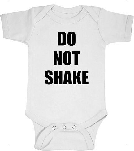 Guacamole Do Not Shake Infant Bodysuit Funny Novelty Short Sleeve Baby Outfit Shower Gift for Newborn in Kuwait