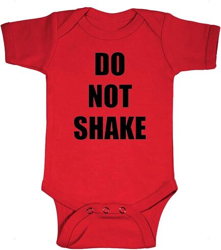 Guacamole Do Not Shake Infant Bodysuit Funny Novelty Short Sleeve Baby Outfit Shower Gift for Newborn in Kuwait