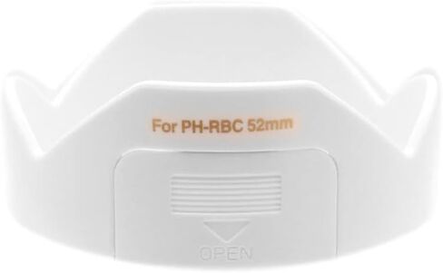 PH-RBC Lens Hood for Pentax SMC DA 18-55mm F3.5-5.6 AL WR Lens ph-RBC Bayonet Mount Lens Shade (Red) in Saudi Arabia