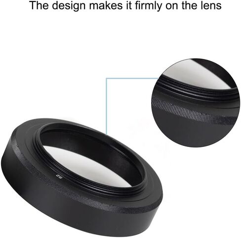 غطاء عدسة لكاميرا Nikon Z مقاس 28 مم f/2.8، وعدسة NIKKOR Z مقاس 40 مم f/2، وغطاء غطاء من سبائك الألومنيوم المعدنية، متوافق مع مرشحات 52 مم وغطاء عدسة 52 مم in Kuwait