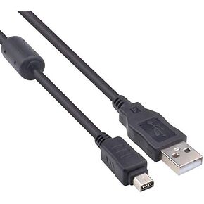 كابل بيانات الكاميرا AMGUR بديل CB-USB5 / CB-USB6 كابل USB لكاميرا Olympus Camedia Creat Pen Stylus Tough Traveler Series للكاميرا الرقمية (12 دبوس) in Kuwait