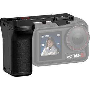 طقم قبضة لـ DJI OSMO Action 5 Pro (للقفص الأصلي)، حامل مقبض توسيع نمط DSLR مع زر مصراع لـ DJI Osmo Action 5 Pro 4 3 ملحقات الكاميرا in Kuwait