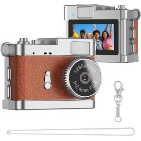 Cute Basic On-the-Go Recorder, Pink Compact Wearable Pendant Camera for Daily Lovely Use in Kuwait