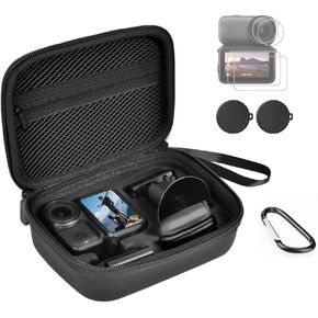 حقيبة حمل لملحقات DJI Osmo Nano، حقيبة سفر 8 في 1 تتضمن غطاءين للعدسات من السيليكون، 4 واقيات شاشة للعدسات وحقيبة تخزين واقية بغطاء صلب لمجموعة DJI Osmo Nano Standard Combo in Kuwait