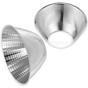 VALICLUD 2pcs Flashlight Reflector Cups Aluminum LED Light Reflector Replacement Accessory for Spotlight Fixture Shade 50x23x20mm Compatible Torch Lighting in Kuwait