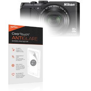 واقي شاشة BoxWave متوافق مع كاميرا Nikon Coolpix S9900 - ClearTouch مضاد للتوهج (عبوتان)، غلاف غشاء غير لامع مضاد لبصمات الأصابع in Kuwait