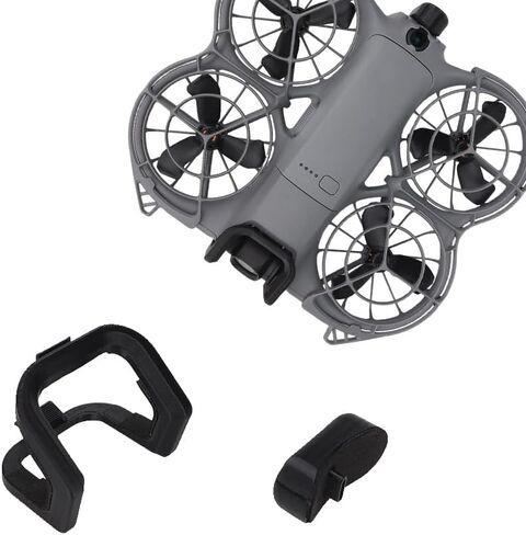لمجموعة أدوات حماية المصد الأمامي والخلفي DJI NEO 2، عدسة الطائرة بدون طيار، واقي مضاد للتصادمات، كاميرا سريعة الفك، ملحقات إطار شريط حماية السلامة (أسود) in Kuwait