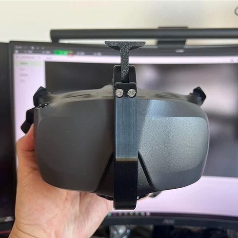 حامل FPV لـ DJI Goggle N3 حامل تثبيت NVG محول خوذة تكتيكية مطبوعة ثلاثية الأبعاد متوافقة مع L4G24/L4G69 ملحقات الطائرة بدون طيار (1 قطعة) in Kuwait