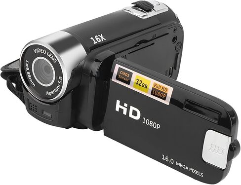 DH-90 16X التكبير الرقمي 2.7 بوصة شاشة عرض ملونة عالية الوضوح كاميرا صورة كاميرا فيديو لعشاق التصوير الفوتوغرافي in Kuwait