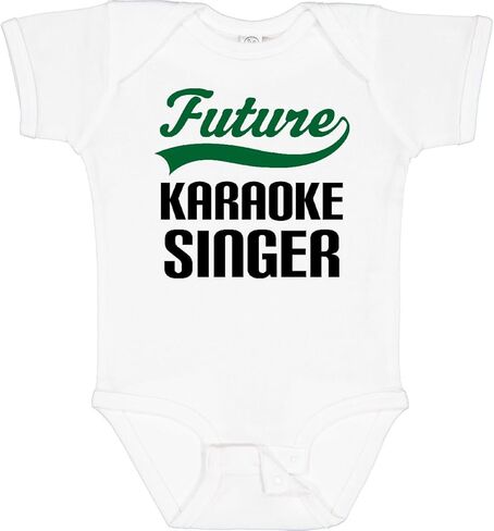 inktastic Future Karaoke Singer Baby Bodysuit in Saudi Arabia