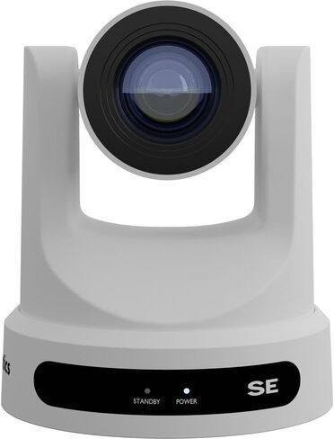 كاميرا PTZOptics Move SE PTZ مع زووم بصري 20x (أبيض) (PT20X-SE-WH-G3) + وحدة تحكم PT-Joy-G4 in Kuwait