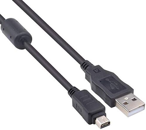 كابل بيانات الكاميرا AMGUR بديل CB-USB5 / CB-USB6 كابل USB لكاميرا Olympus Camedia Creat Pen Stylus Tough Traveler Series للكاميرا الرقمية (12 دبوس) in Kuwait