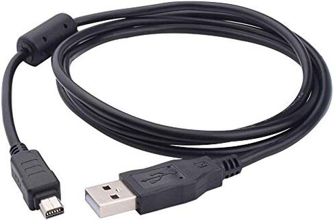 كابل بيانات الكاميرا AMGUR بديل CB-USB5 / CB-USB6 كابل USB لكاميرا Olympus Camedia Creat Pen Stylus Tough Traveler Series للكاميرا الرقمية (12 دبوس) in Kuwait
