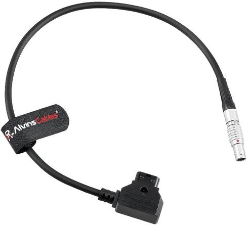 كابلات ألفين 3-Pin ذكر إلى Dtap كابل الطاقة لجهاز استقبال Teradek MDR.S 40 سم | 15.7 بوصة in Kuwait