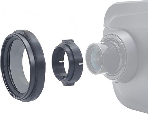CPL Filter for Dash Cam Universal Sleeve Telescopic Lens Circular Polarizer Lens Minimizer Glare and Reflective Reduction in Kuwait