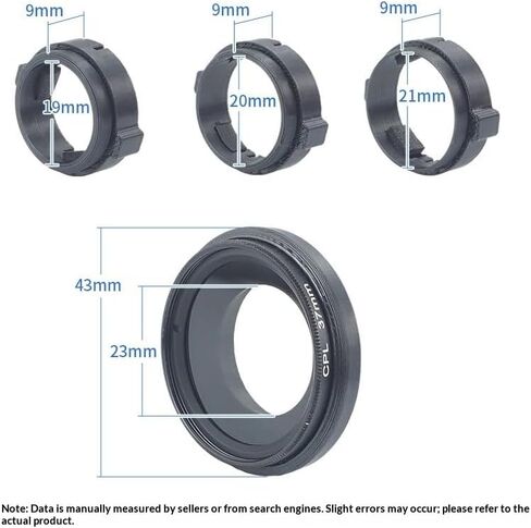 CPL Filter for Dash Cam Universal Sleeve Telescopic Lens Circular Polarizer Lens Minimizer Glare and Reflective Reduction in Kuwait
