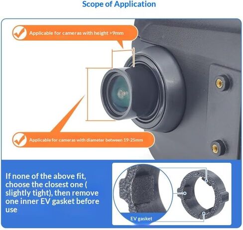 CPL Filter for Dash Cam Universal Sleeve Telescopic Lens Circular Polarizer Lens Minimizer Glare and Reflective Reduction in Kuwait