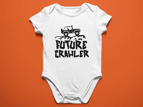 بدلة الأطفال Freedomtees Future Crawler - ملابس سيارات الدفع الرباعي للطرق الوعرة للأولاد والبنات - هدية 4x4 للأب أو الأم المغامرة in Kuwait
