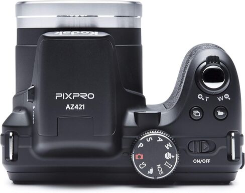 كاميرا رقمية Kodak PIXPRO Astro Zoom AZ421-BK بدقة 16 ميجابكسل مع تكبير بصري 42X وشاشة LCD 3 بوصة (أسود) (متجددة) in Kuwait