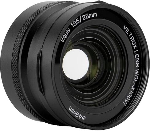 WCL-X100VI عدسة تحويل واسعة لكاميرات فوجي فيلم X100، أسود in Kuwait