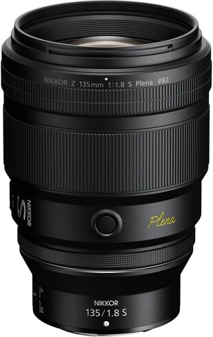 عدسة Nikon NIKKOR Z مقاس 135 مم وببؤرة f/1.8 S Plena (20123) + طقم مرشح + حافظة للغطاء + طقم تنظيف in Kuwait