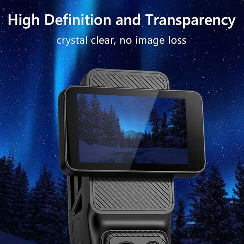 قطعتان من واقي الشاشة متوافق مع SJCAM C400، طبقة ناعمة مرنة ممتازة متوافقة مع كاميرا الحركة المحمولة SJCAM C400، مضادة للخدش وبصمات الأصابع عالية الدقة، ملحقات الكاميرا in Kuwait