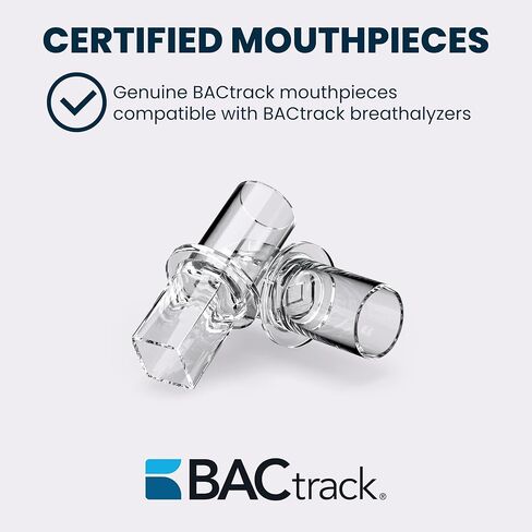 قطع الفم لسلسلة مفاتيح BACtrack (20 قطعة) | متوافق مع سلسلة مفاتيح BACtrack وGo وVio وT60 لأجهزة اختبار الكحول في التنفس | غير متوافق مع أجهزة قياس التنفس BACtrack C6 وC8 in Saudi Arabia