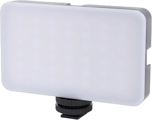 ضوء كاميرا LED، 138 CRI 85+ خرزة 700 لوكس سطوع درجة حرارة اللون المزدوج 2700-6500 كلفن، أضواء تصوير فوتوغرافي، ضوء تسجيل فيديو مع بطارية قابلة لإعادة الشحن 1800 مللي أمبير في الساعة، مثالية لـ in Kuwait