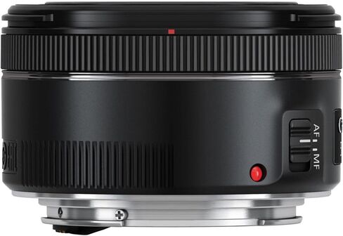عدسة Canon EF 50 مم f/1.8 STM لكاميرات Canon EF-Mount APS-C DSLR + حافظة عدسة + 3 فلاتر للكمبيوتر الشخصي + غطاء محرك السيارة + منفاخ غبار + قلم فرشاة مستشعر + حافظة غطاء + المزيد (حزمة مكونة من 12 قطعة) (متجددة) in Kuwait
