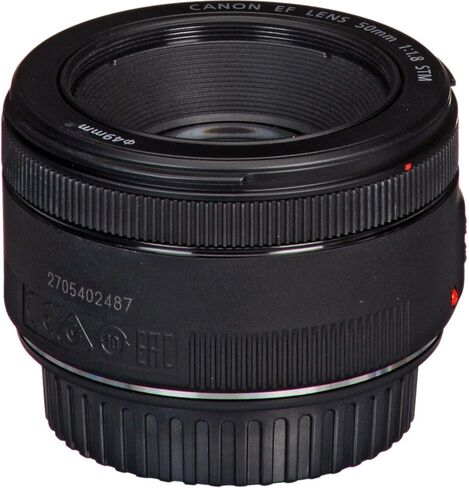 عدسة Canon EF 50 مم f/1.8 STM لكاميرات Canon EF-Mount APS-C DSLR + حافظة عدسة + 3 فلاتر للكمبيوتر الشخصي + غطاء محرك السيارة + منفاخ غبار + قلم فرشاة مستشعر + حافظة غطاء + المزيد (حزمة مكونة من 12 قطعة) (متجددة) in Kuwait