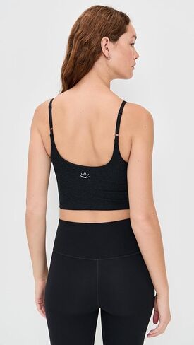 Beyond Yoga Women's Spacedye Raise The Barre Shirred Cropped Tank in Saudi Arabia
