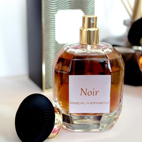 باسكال مورابيتو نوير للنساء - بخاخ ماء عطر مكثف ومغري - روائح دافئة وأنثوية من القرفة والعنبر - تصميم زجاجة فاخر جميل - 3.4 أونصة in Saudi Arabia