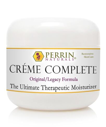 Creme Complete- All Natural, Restorative & Anti-Aging skin care. A Corrective Moisturizer for Sun Damage, Lichen Sclerosus, Rosacea, Eczema, Psoriasis, Actinic Keratosis, and Wrinkles. in Saudi Arabia