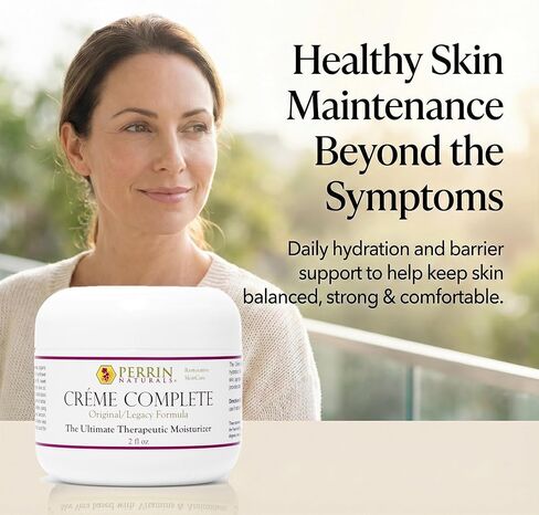 Creme Complete- All Natural, Restorative & Anti-Aging skin care. A Corrective Moisturizer for Sun Damage, Lichen Sclerosus, Rosacea, Eczema, Psoriasis, Actinic Keratosis, and Wrinkles. in Saudi Arabia