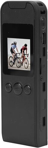 Tbest كاميرا يمكن ارتداؤها 1440P HD Night LCD WiFi Body Video Recorder ركوب الدراجات إنفاذ القانون in Kuwait