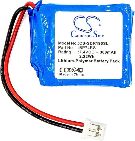 بطارية كاميرون سينو لجهاز استقبال Dogtra 1900S، جهاز استقبال 1902S PN: Dogtra BP74RS 300mAh / 2.22Wh in Kuwait
