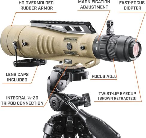نطاق الإكتشاف التكتيكي Bushnell Elite LMSS2، Tremor 4 شبكاني، إطلاق نار تنافسي، إطلاق نار بعيد المدى in Kuwait