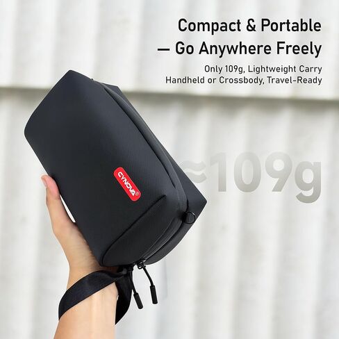 CYNOVA Carrying Case for DJI Osmo Pocket 4 Accessories, Portable Travel Storage Bag with Shoulder Strap, Large Capacity DJI Pocket 4 Protective Case Compatible with Pocket 4/3 / Xtra Muse Camera in Kuwait
